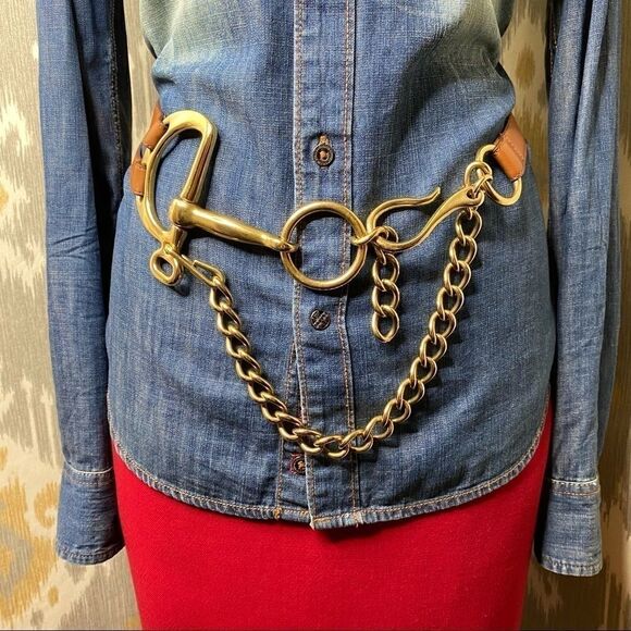 Ralph Lauren Red Wool Knee Length Pencil Skirt - Picture 14 of 16